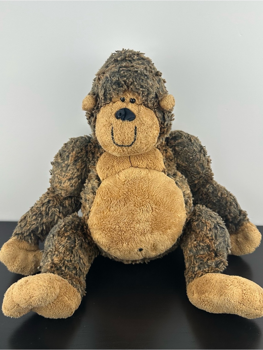 Gund Garstang Gorilla Brown Tan 13” Plush Stuffed Animal Monkey 31058